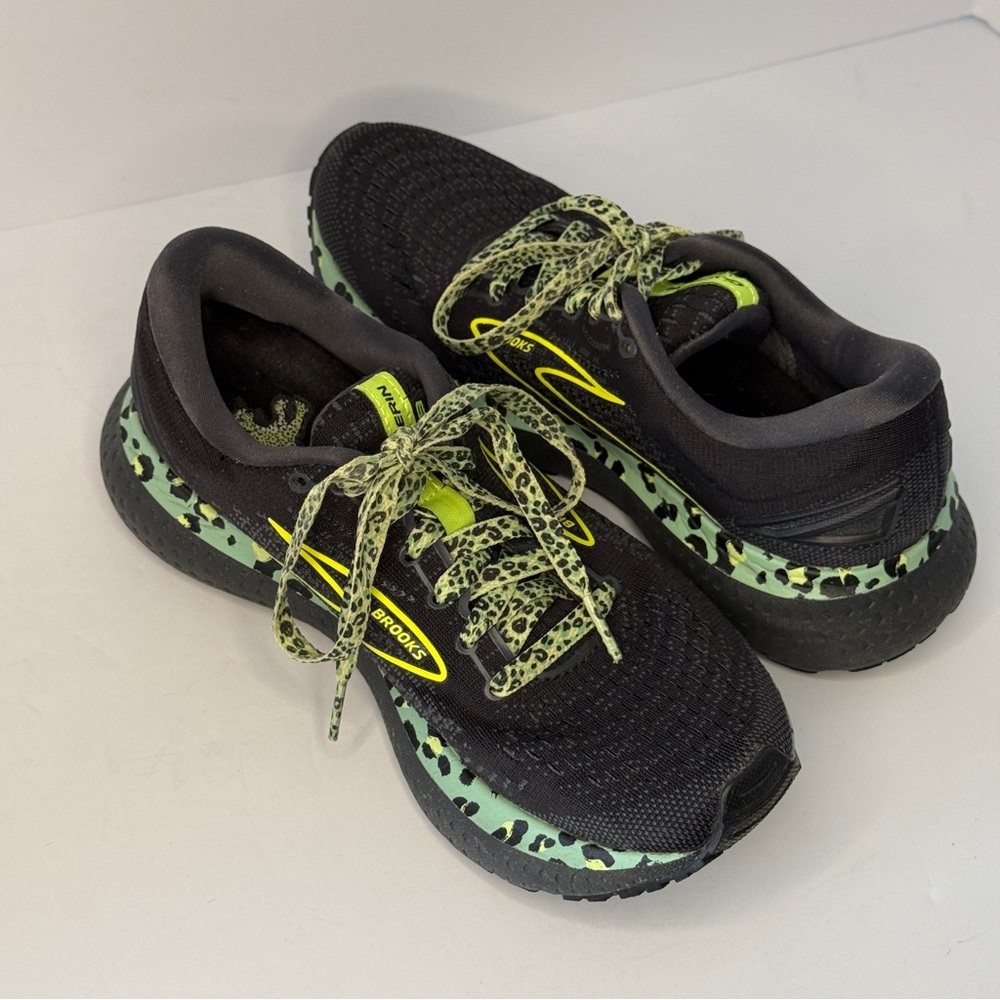 Brooks Glycerin 19 Run Wild Electric Cheetah Women's Running Shoes Size 5.5 - Picture 7 of 11